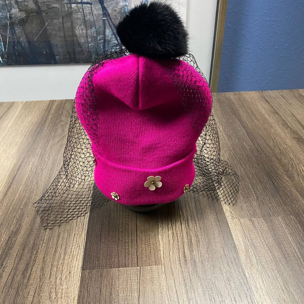 Milk x Soda Pom Pom Beanie